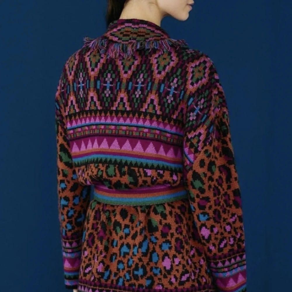 FARM Rio Multicolor Patterned Cardigan - Picture 3 of 7